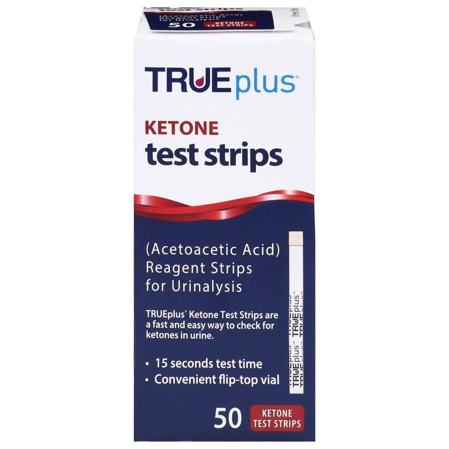Verified package image for Trueplus Ketone Test Strips 50CT