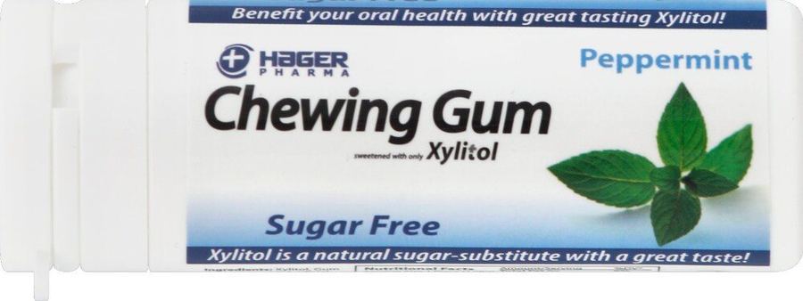 Verified package image for Xylitol Chewing Gum Mint 30CT