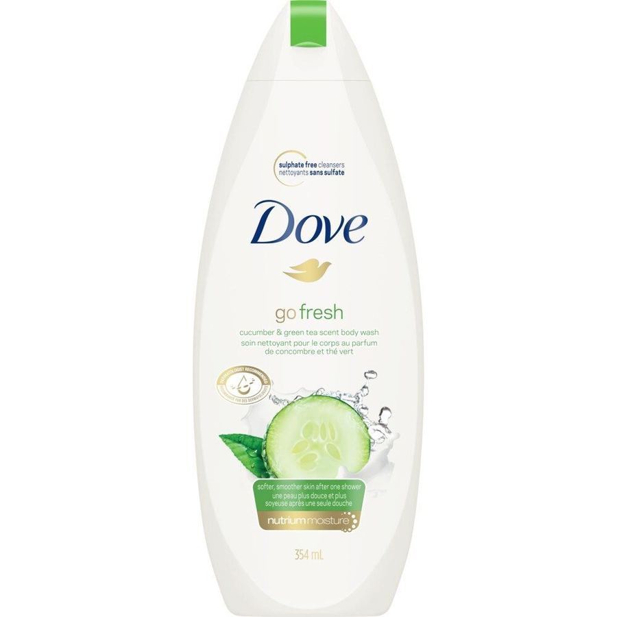 Verified package image for Dove Refresh Body Wash