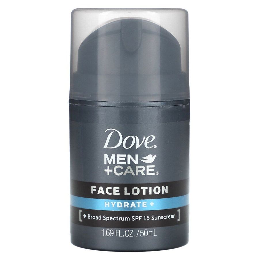 Verified package image for Dove MEN+CARE Face Lotion