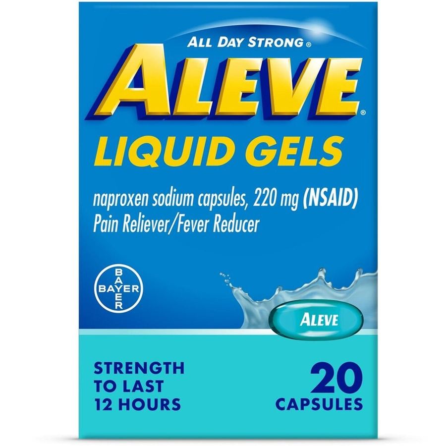 Verified package image for Aleve Liquid Gels 20CT